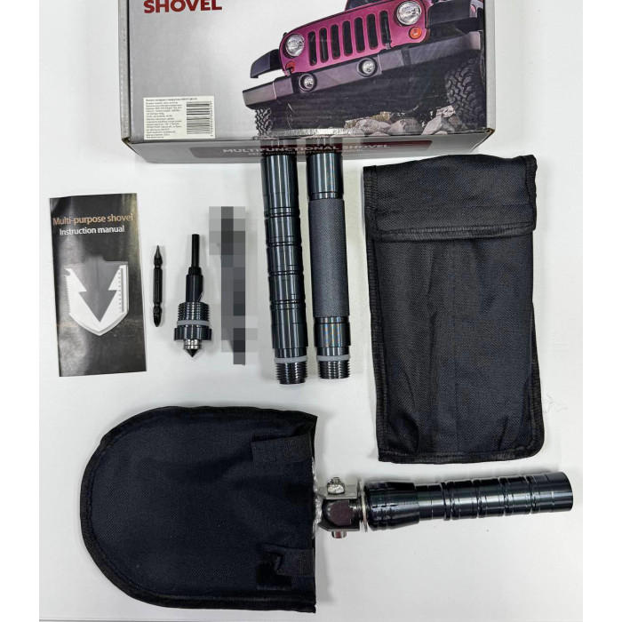 Багатофункціональна лопата складана похідна 2в1 Stenson WTH71283-15