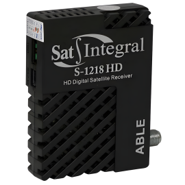 Супутниковий тюнер компактний Sat Integral S-1218HD Black