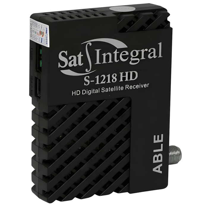 Супутниковий тюнер компактний Sat Integral S-1218HD Black