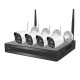 Комплект IP-відеоспостереження з WiFi на 4 камери TVT TD-P0804W1-001