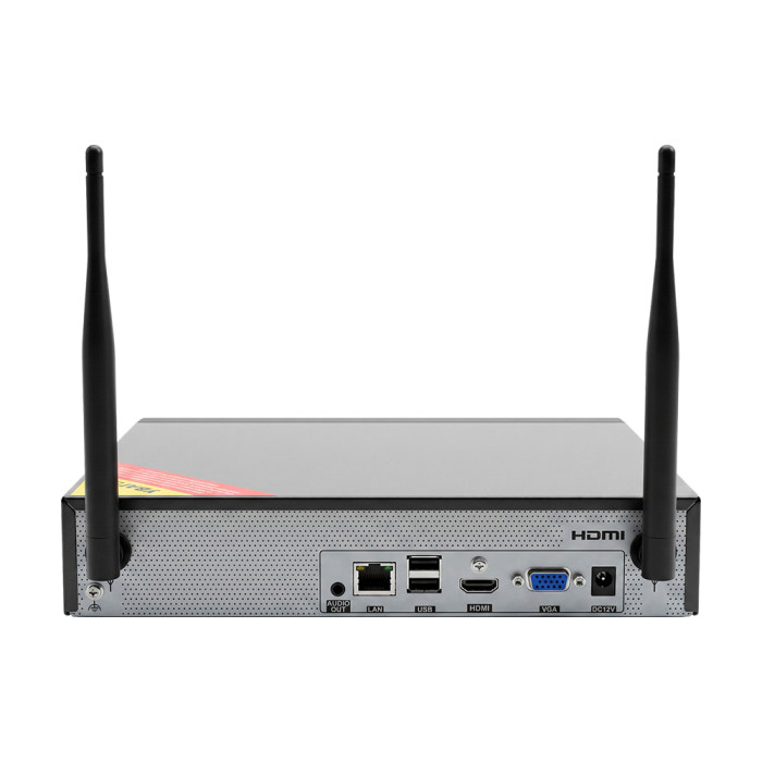 Комплект IP-відеоспостереження з WiFi на 4 камери TVT TD-P0804W1-001