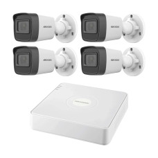 Комплект IP-відеоспостереження на 4 камери Hikvision IP-Video Kit 4x2Mp (B)