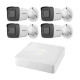 Комплект IP-відеоспостереження на 4 камери Hikvision IP-Video Kit 4x2Mp (B)