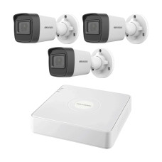 Комплект IP-відеоспостереження на 3 камери Hikvision IP-Video Kit 3x2Mp (B)