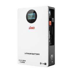 Літій-залізо-фосфатна акумуляторна батарея LiFePO4 Sako SK-51.2V100Ah Li-Sun Series 51.2 В 100 А·год 5120 Вт·ч