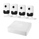 Комплект IP-відеоспостереження на 4 камери Hikvision IP-Video Kit 4x4Mp (C) Mic WiFi