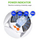 Ліхтар кемпінговий акумуляторний Solar Emergency Charging Lamp 2029 White