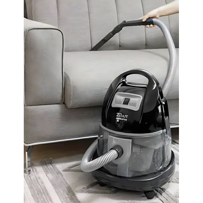 Пилосос з аква-фільтром для сухого та вологого прибирання Zilan ZLN8945G Grey