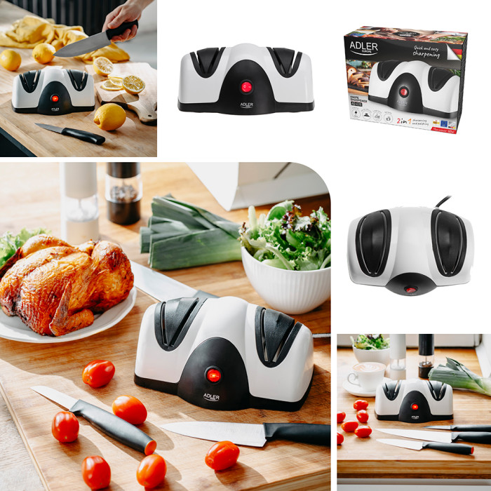 Електрична точила для ножів Adler AD 4518 White
