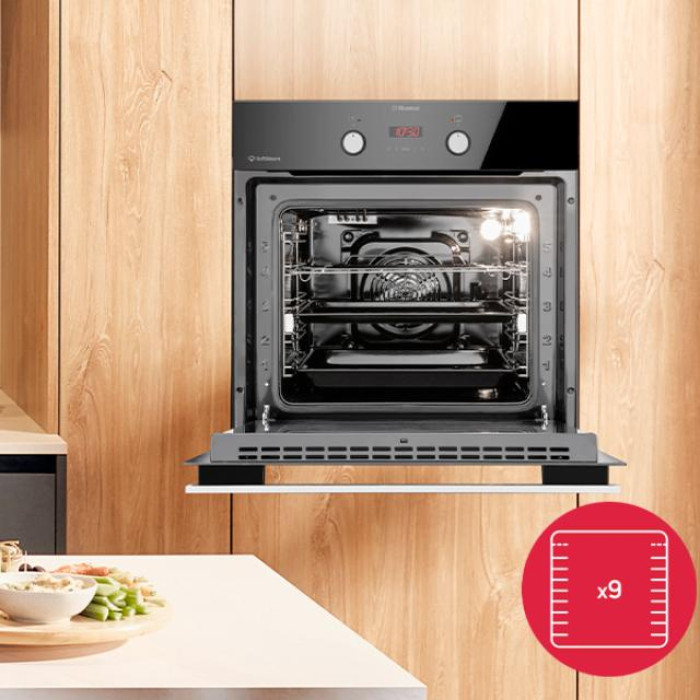 Духова шафа електрична Hansa BOESS69407 Black