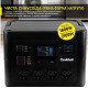Портативна зарядна станція Craftfull Powerstation Fast Charge PS1800