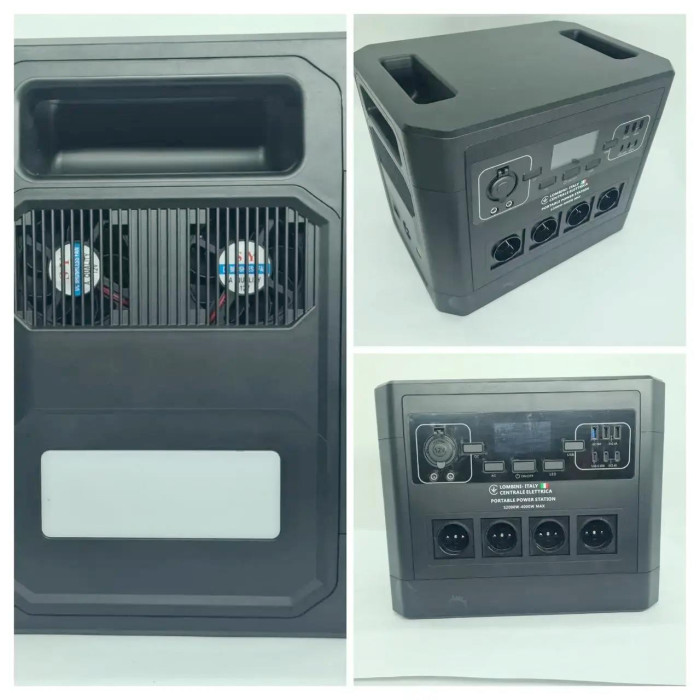 Зарядна станція LOMBINI S2000-4000W Чорний (Black)