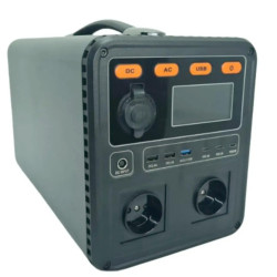 Зарядна станція LOMBINI S1200-2400W Чорний (Black)