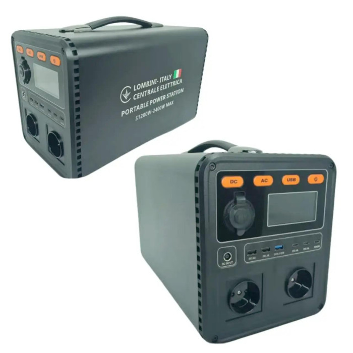 Зарядная станция LOMBINI S1200-2400W Черный (Black)