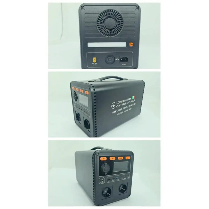 Зарядная станция LOMBINI S1200-2400W Черный (Black)