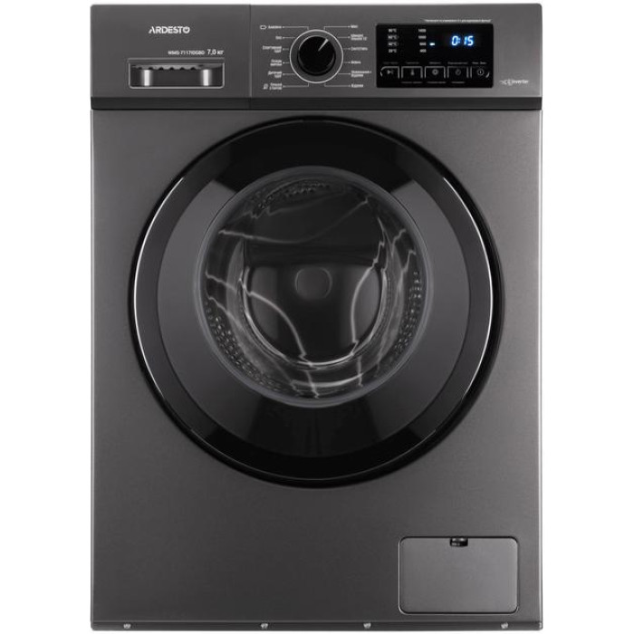 Стиральная машина узкая ARDESTO Black Mars WMS-7117IDGBD