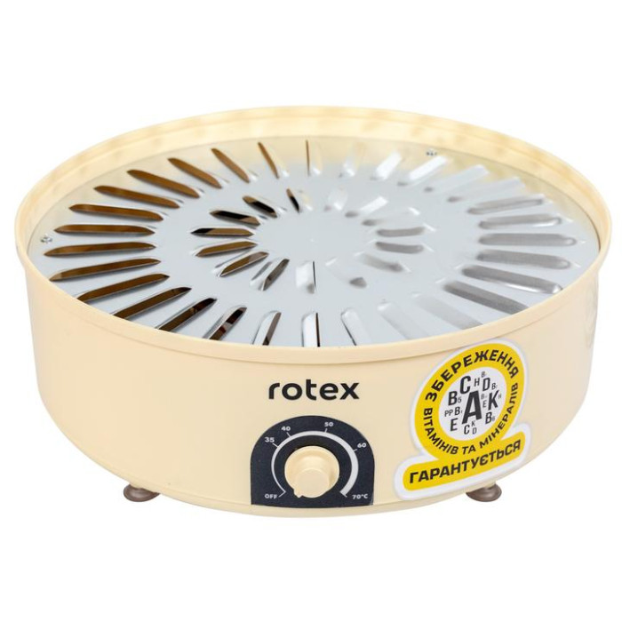 Сушилка для овощей и фруктов ROTEX RD660-Y с лотком для пастилы