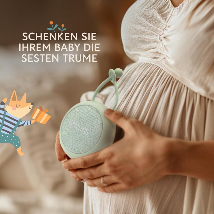 Дитячий генератор білого шуму Sweety Fox Baby White Noise Machine Green