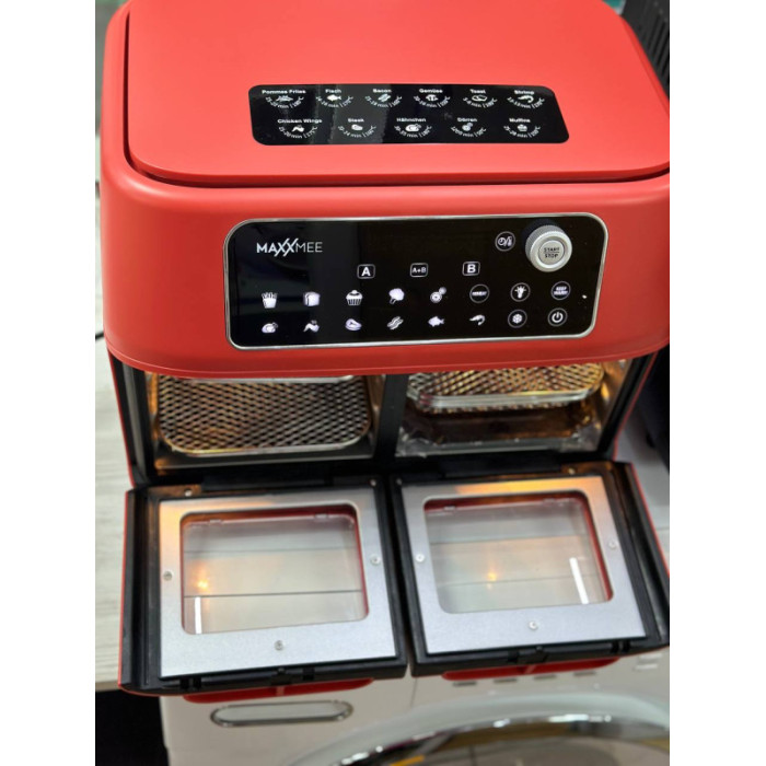 Мультипіч (аерофритюрниця) двокамерна Maxxmee ZD2116B Red Б/В