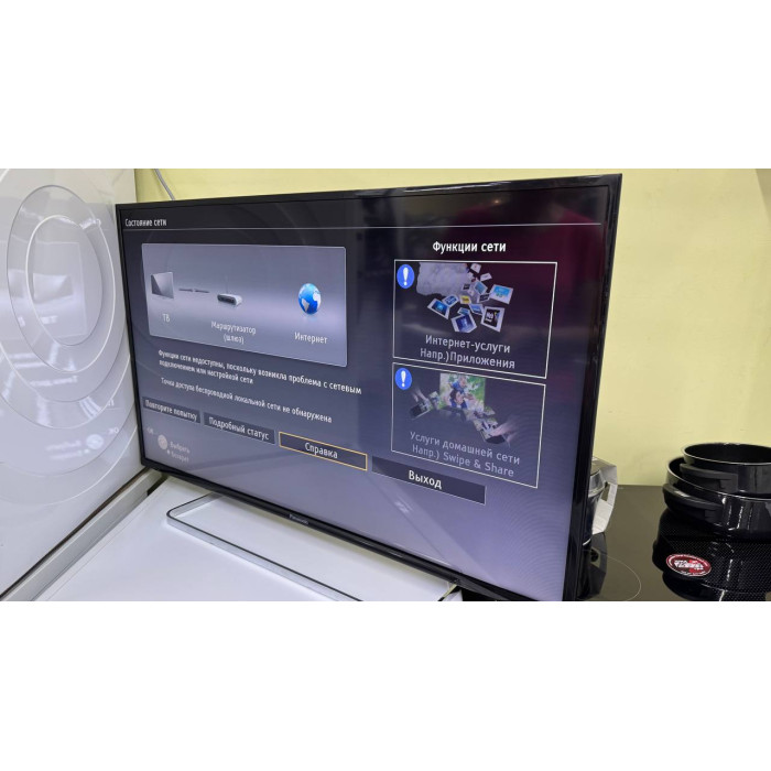 Телевизор Panasonic TX-39ASW504 Black Б/В