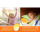 Світловий будильник Wake Up Light ACA-002-B з імітацією сходу та заходу сонця, подвійним будильником і 7 ​​природних звуків