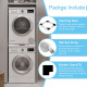 Універсальний комплект для встановлення пральних машин та сушарок Watchen machine and Dryer White