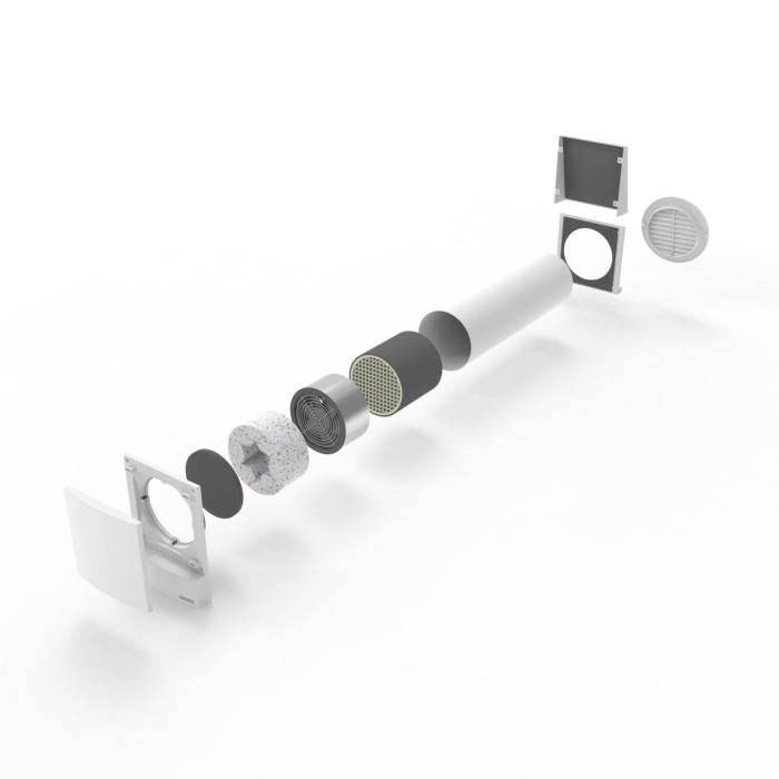 Рекуператор Ventoxx Harmony Remote Tube 50 (повітропровід 0.5 м)