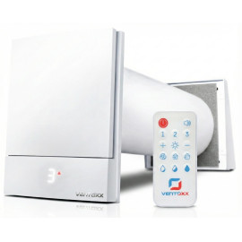 Рекуператор Ventoxx Harmony AeroMax з датчиком вологості та зовнішньою кришкою