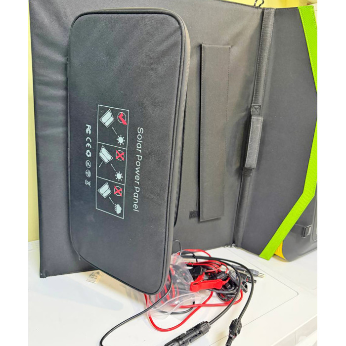 Зарядна станція Craftfull CP-2400 із сонячною панеллю