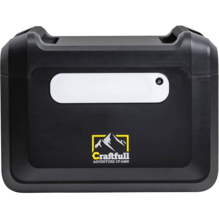 Зарядна станція Craftfull CP-2400 із сонячною панеллю
