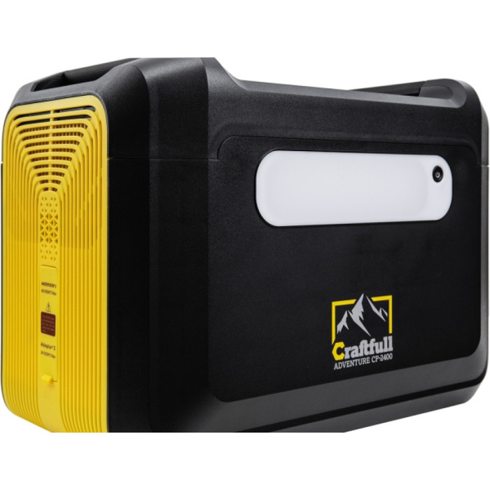 Зарядна станція Craftfull CP-2400 із сонячною панеллю