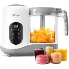 Прилад для приготування дитячого харчування (Кухонна машина) BEAR SJJ-R03B5 Baby Food Maker White