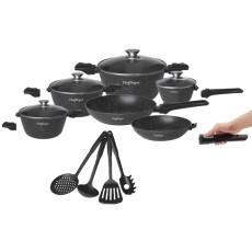 Набір посуду Cheffinger CF-FAD1010 Black