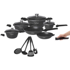 Набір посуду Cheffinger CF-FAD1010 Black