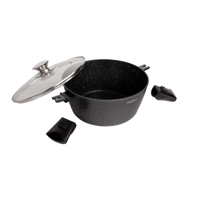 Набір посуду Cheffinger CF-FAD1010 Black