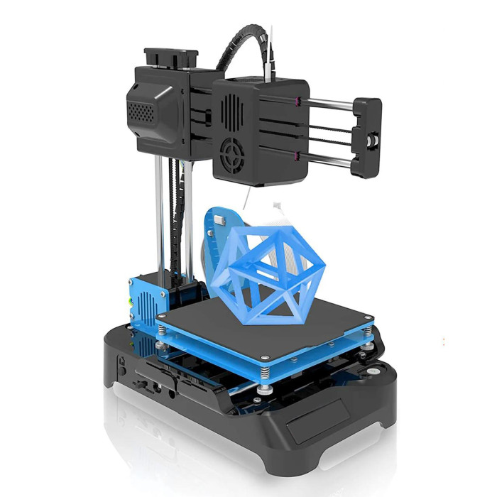 Мініатюрний 3D принтер Nantfun K7 Black/Blue