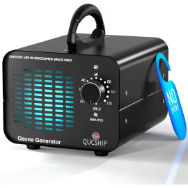 Озоновий генератор (очисник повітря) Qucship Qu-30G Black