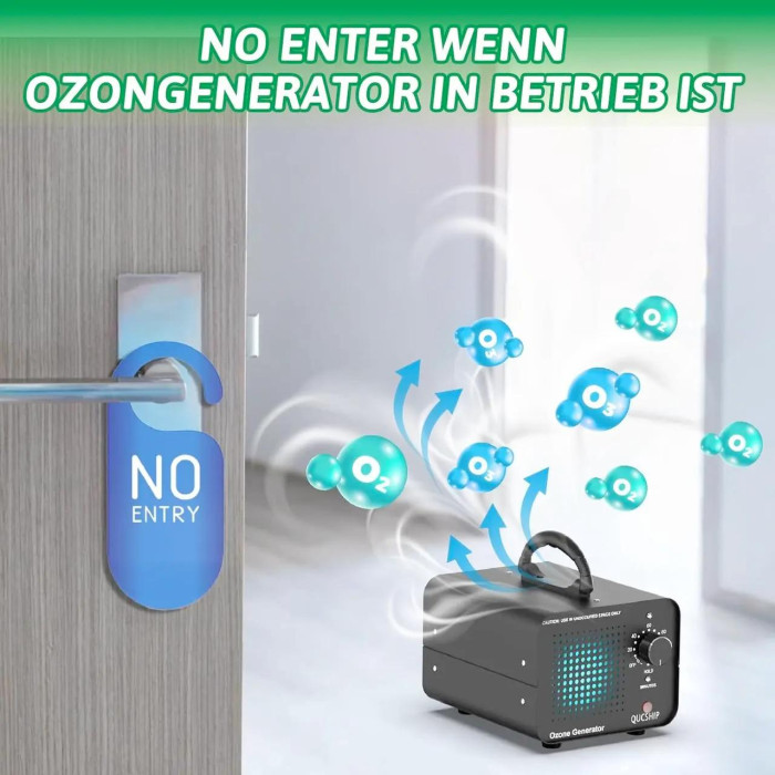 Озоновий генератор (очисник повітря) Qucship Qu-30G Black