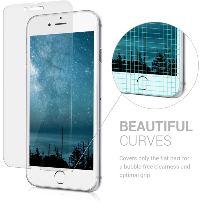 Захисна плівка для екрану Kwmobile 3x з матовим і покриттям антивідблиску для Apple iPhone 6/6S/7/8