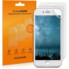 Захисна плівка для екрану Kwmobile 3x з матовим і покриттям антивідблиску для Apple iPhone 6/6S/7/8
