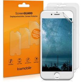 Захисна плівка для екрану Kwmobile 3x з матовим і покриттям антивідблиску для Apple iPhone 6/6S/7/8