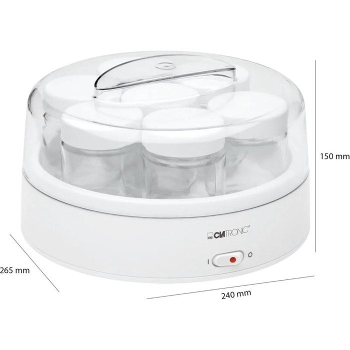 Йогуртниця Clatronic JM-3344 White