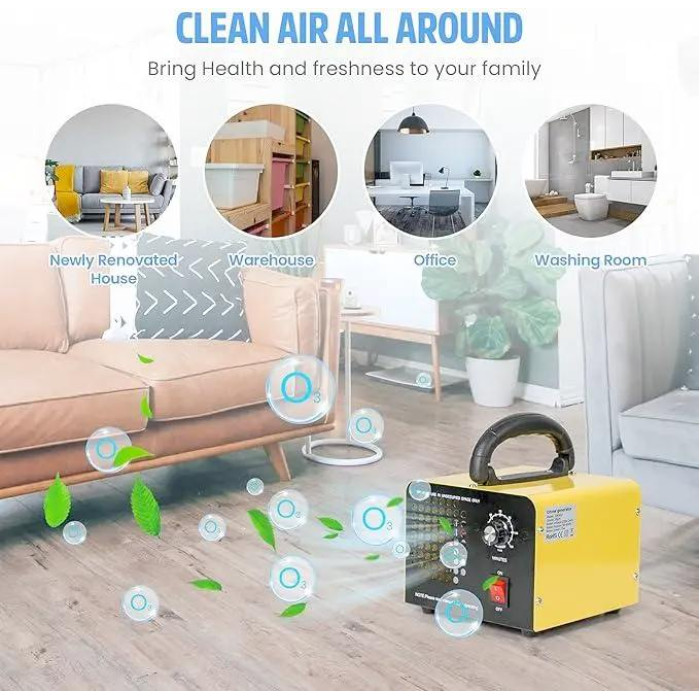 Промисловий озоновий генератор (очисник повітря) Ozone Air Purifier Eozonatory OAW02