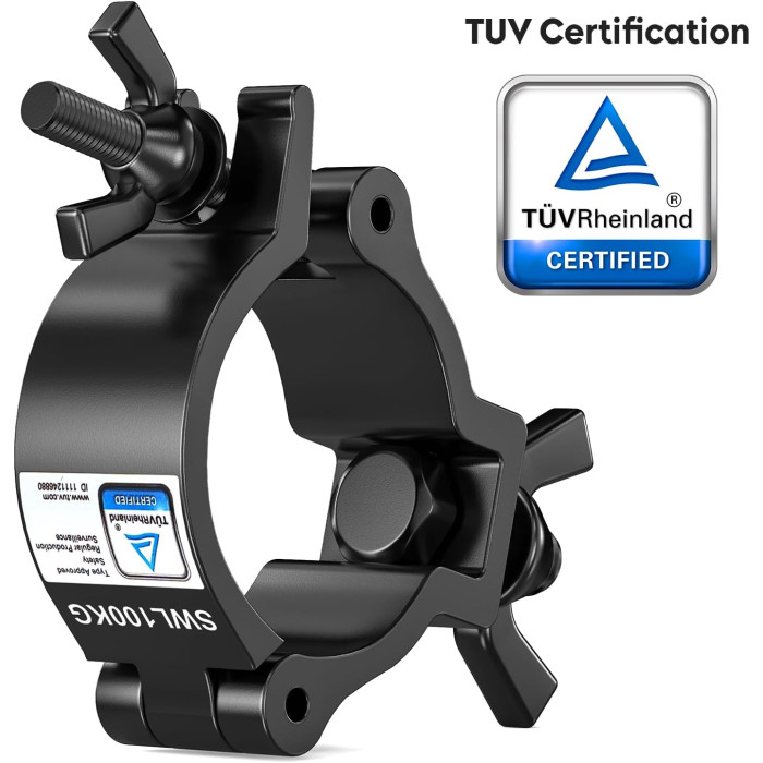 Затискачі для сценічного освітлення Stage Lights Clamps TUV SWL100KG 3PCS