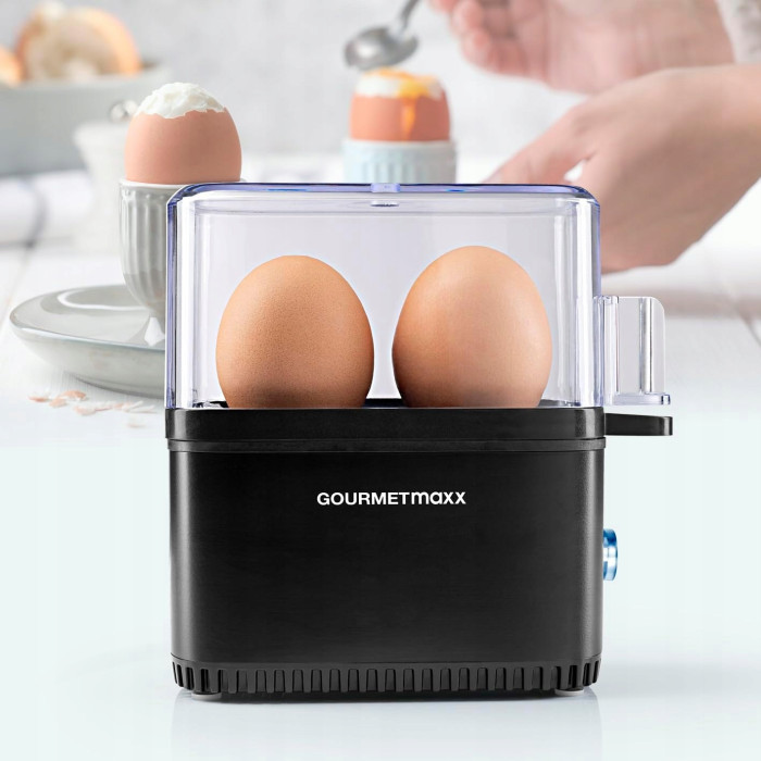 Компактна електрична яйцеварка GOURMETmaxx LMG-ZDQ-02