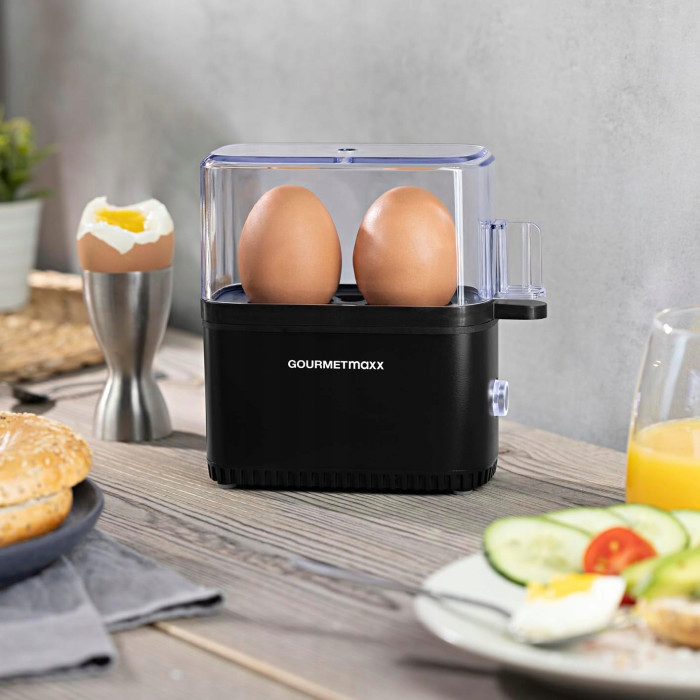 Компактна електрична яйцеварка GOURMETmaxx LMG-ZDQ-02