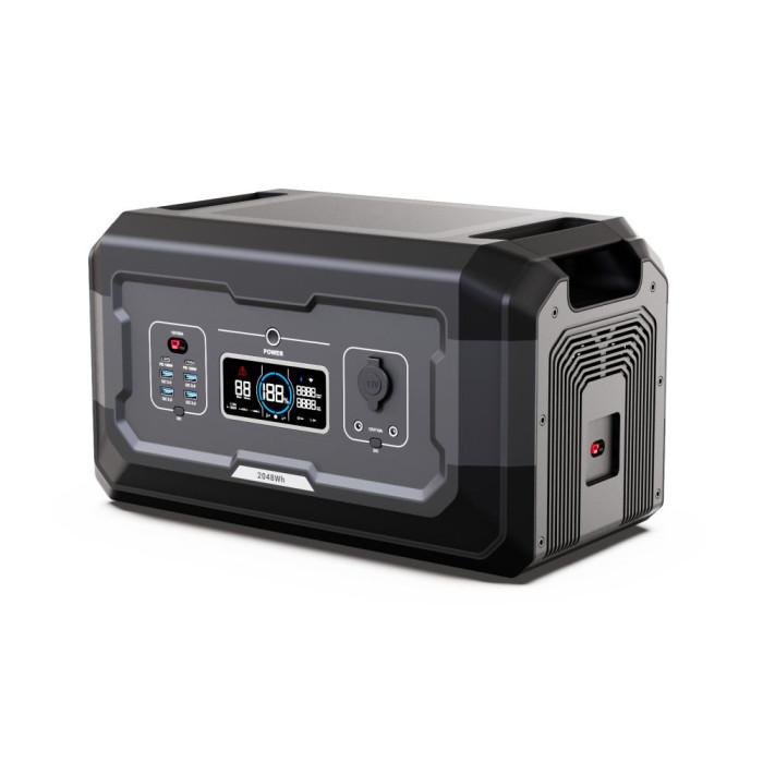 Комплект резервного живлення OUPES 3072Wh 2000W: зарядна станція OUPES Mega 1 S1 та 2 додаткові батареї OUPES S2-BAT