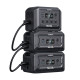 Комплект резервного живлення OUPES 3072Wh 2000W: зарядна станція OUPES Mega 1 S1 та 2 додаткові батареї OUPES S2-BAT