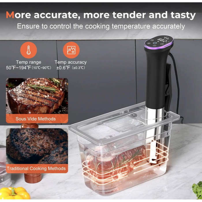 Су-вид Karienvir MZJ-22W Sous Vide Smart з керуванням через Wi-Fi