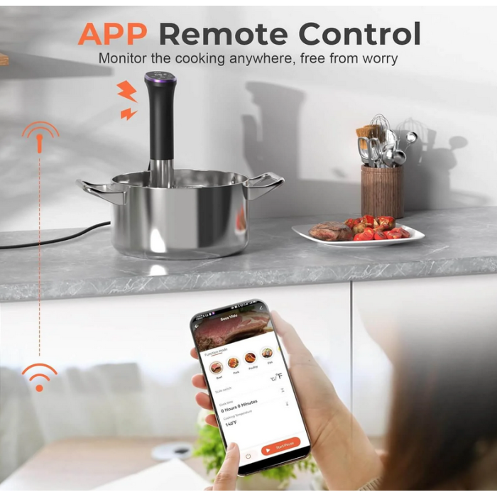 Су-вид Karienvir MZJ-22W Sous Vide Smart з керуванням через Wi-Fi